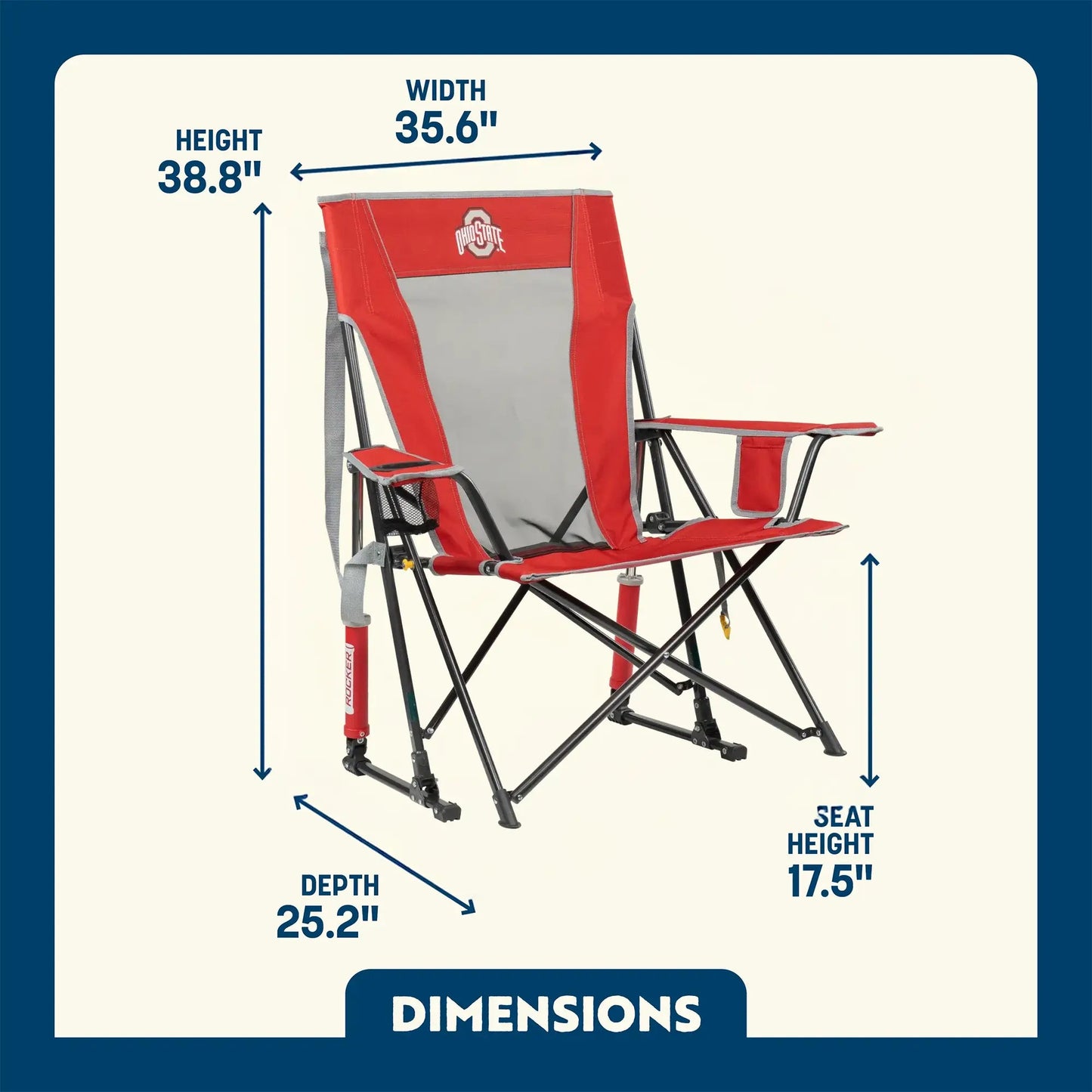 College Comfort Pro Rocker™